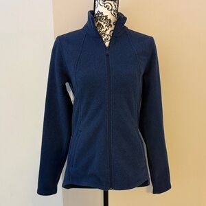 Athleta Navy Fleece Jacket NWT